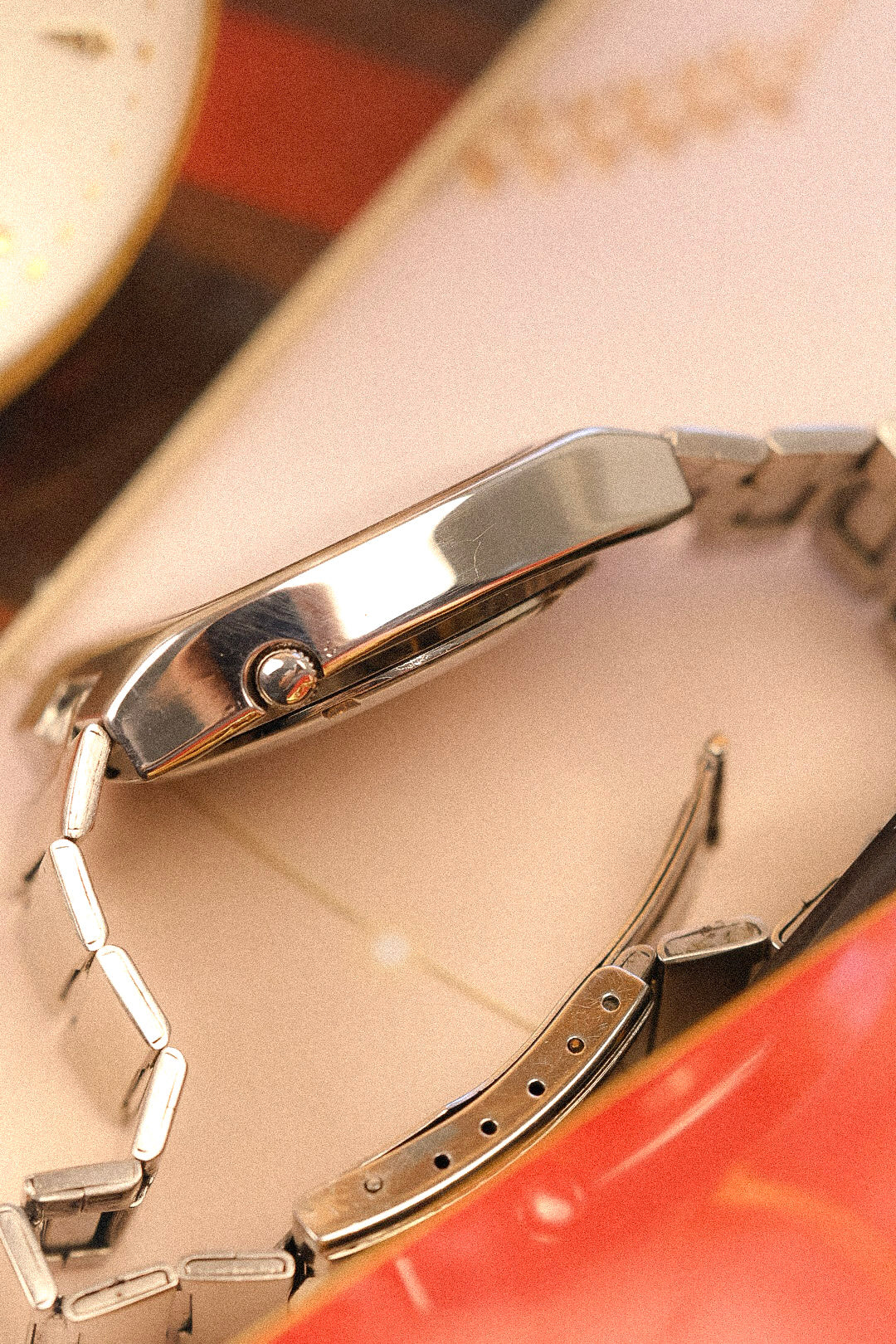 1978 Seiko 5 Automatic Recessed Dial Arabic Day-Date TV - Image 4