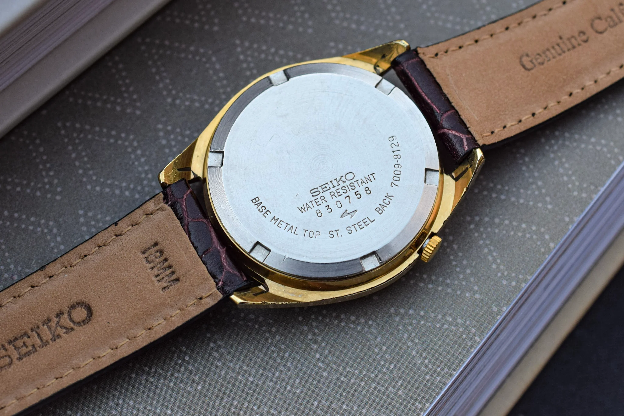 1978 Seiko Automatic Gold-Tone Day/Date Watch - Image 5