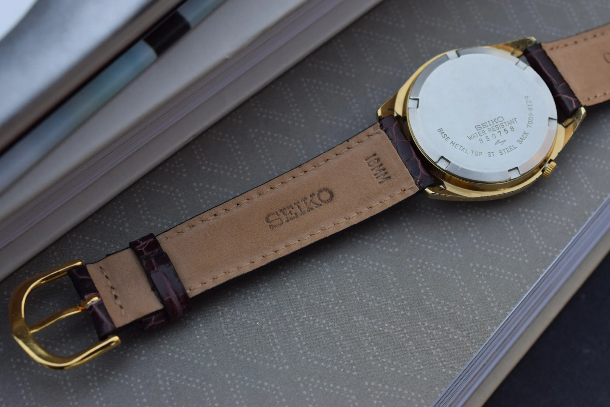 1978 Seiko Automatic Gold-Tone Day/Date Watch - Image 6