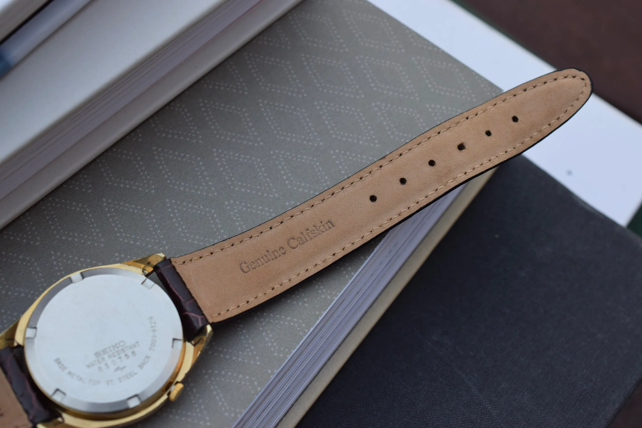1978 Seiko Automatic Gold-Tone Day/Date Watch - Image 7