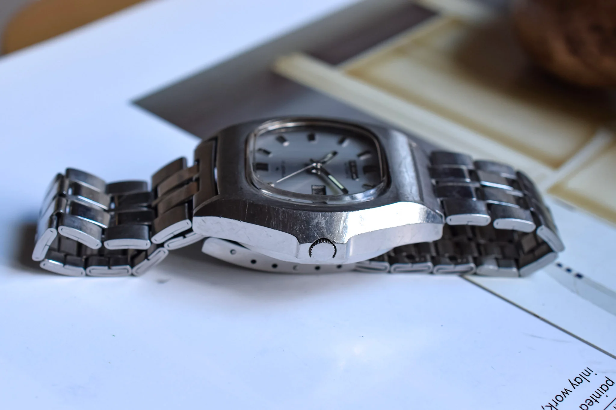 1978 Seiko Automatic Gradient Gray TV - Image 3