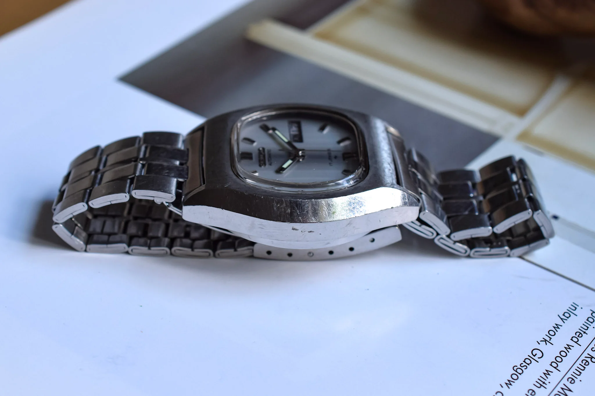 1978 Seiko Automatic Gradient Gray TV - Image 4