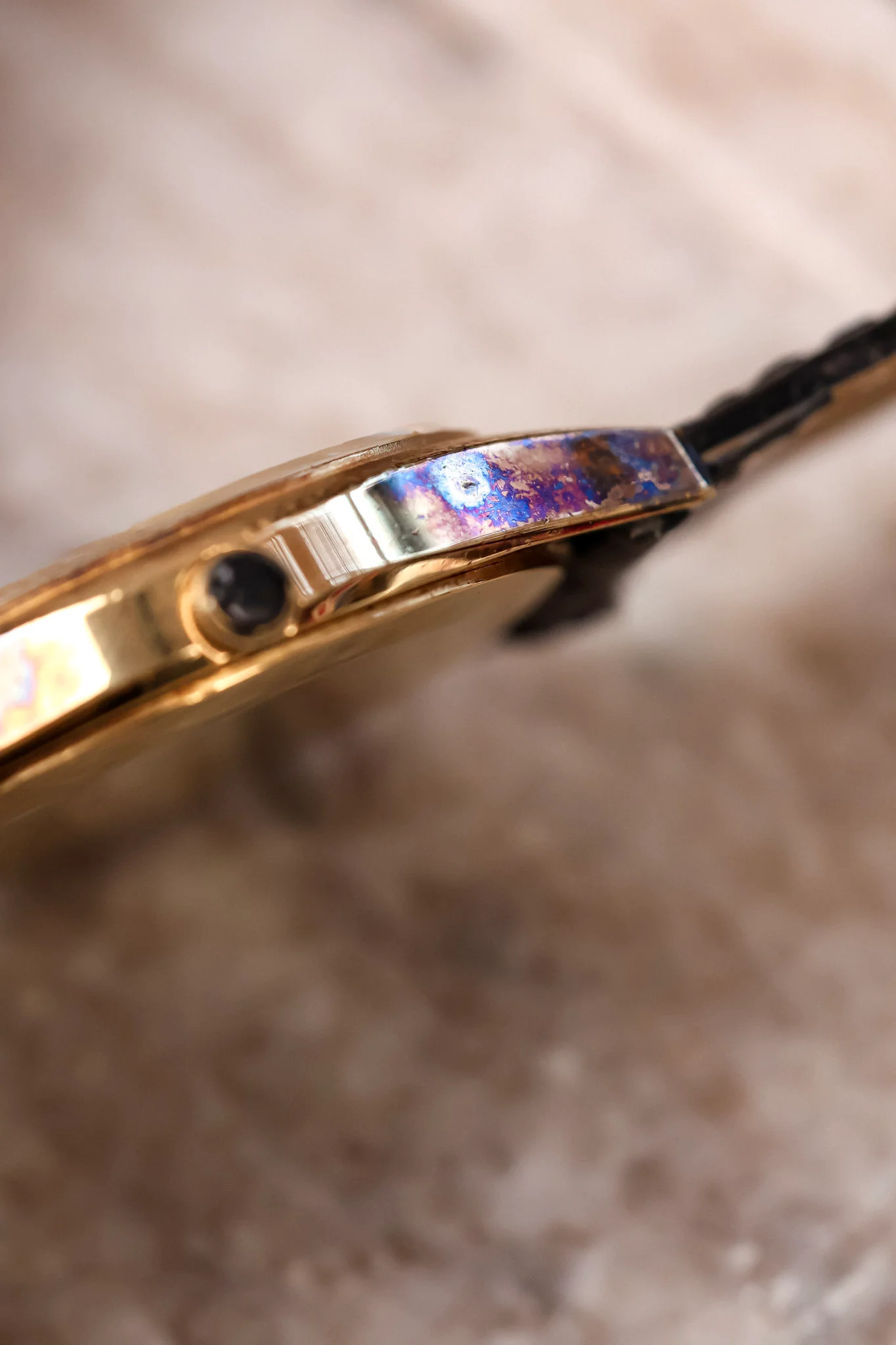 1978 Seiko SilverWave Gilt Hammered 925 Silver Case - Image 7