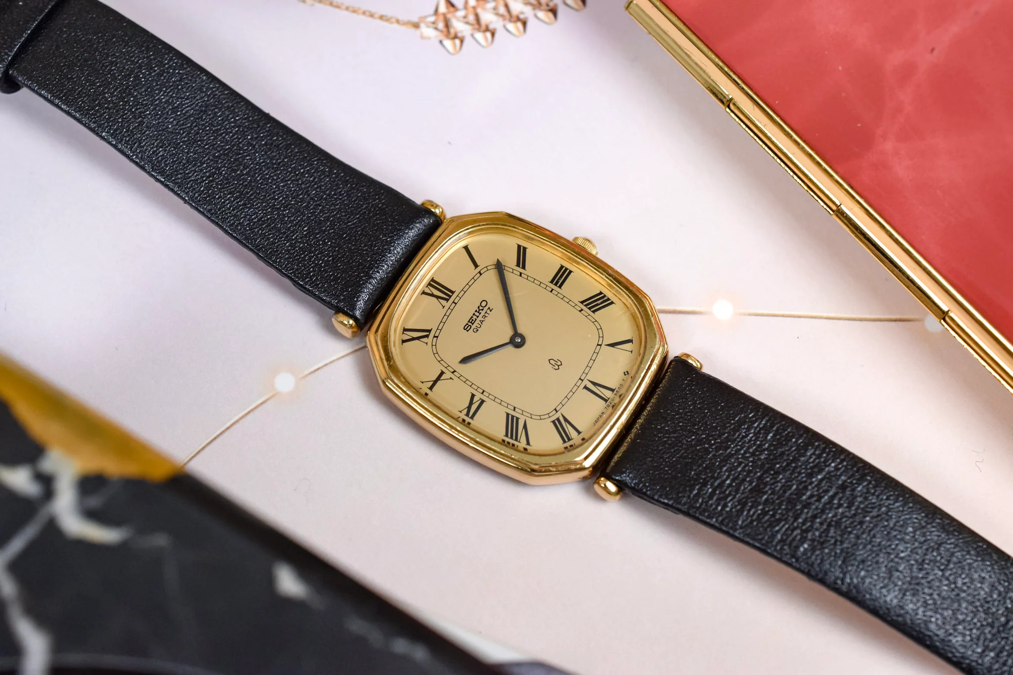 1979 Seiko Champagne Roman Hooded Lugs Octo - Image 3