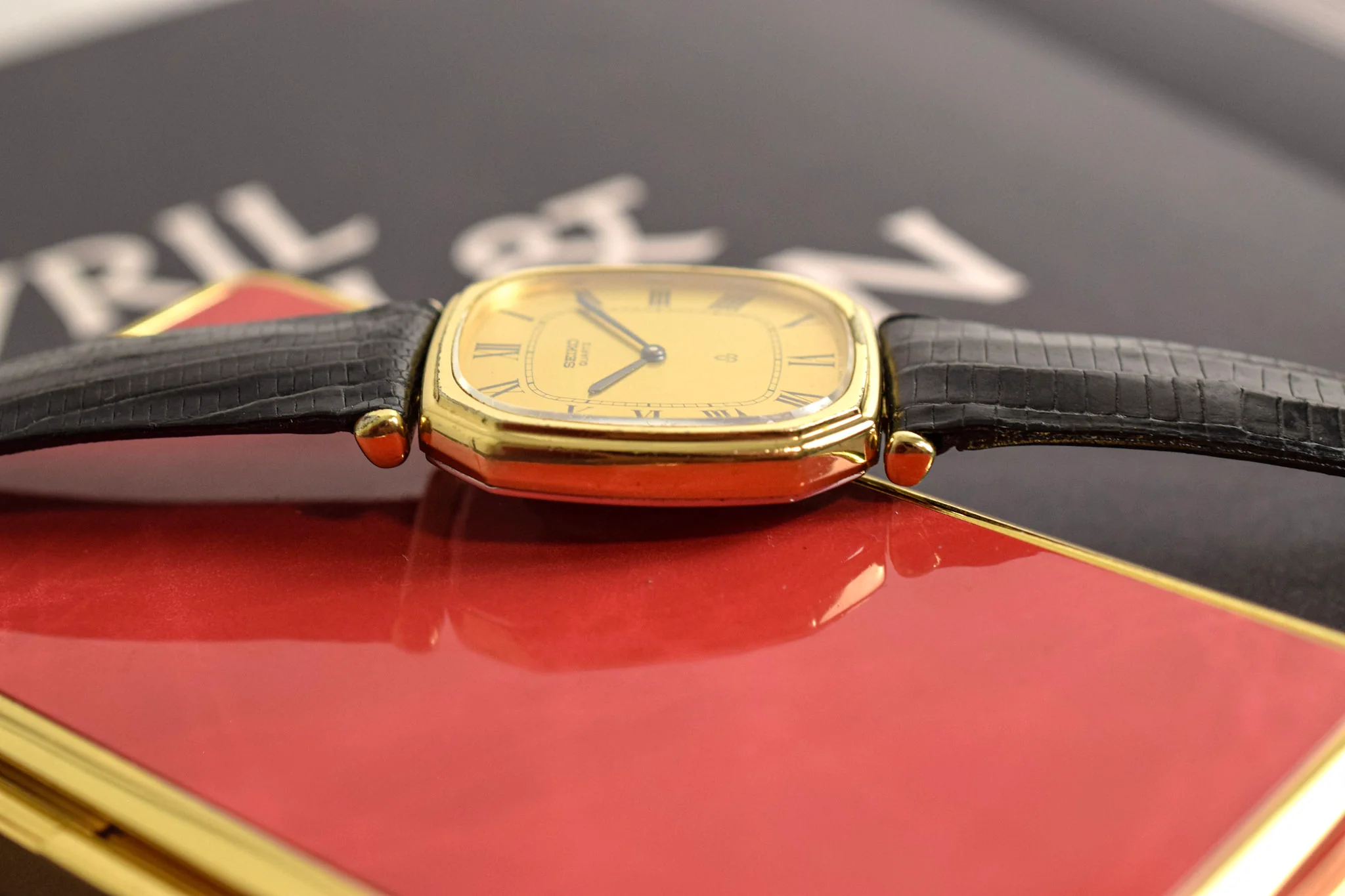 1979 Seiko Champagne Roman Octo - Image 5