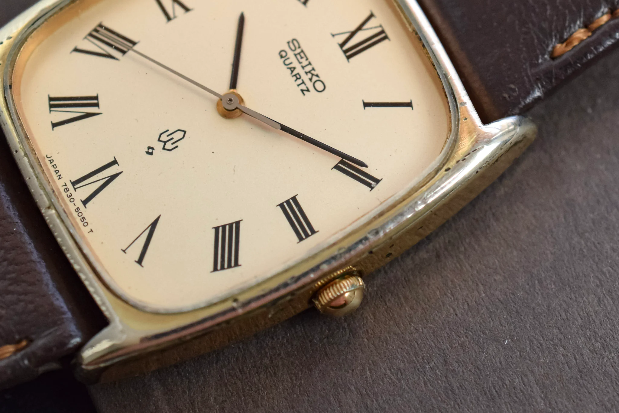1979 Seiko Champagne Roman SGP Tonneau - Image 4
