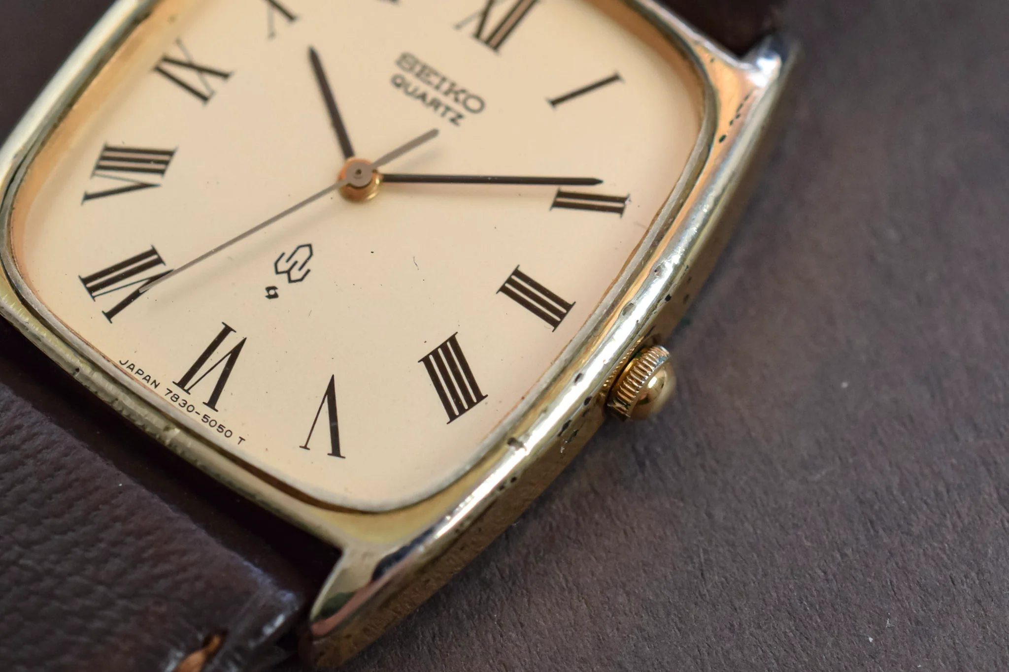 1979 Seiko Champagne Roman SGP Tonneau - Image 5