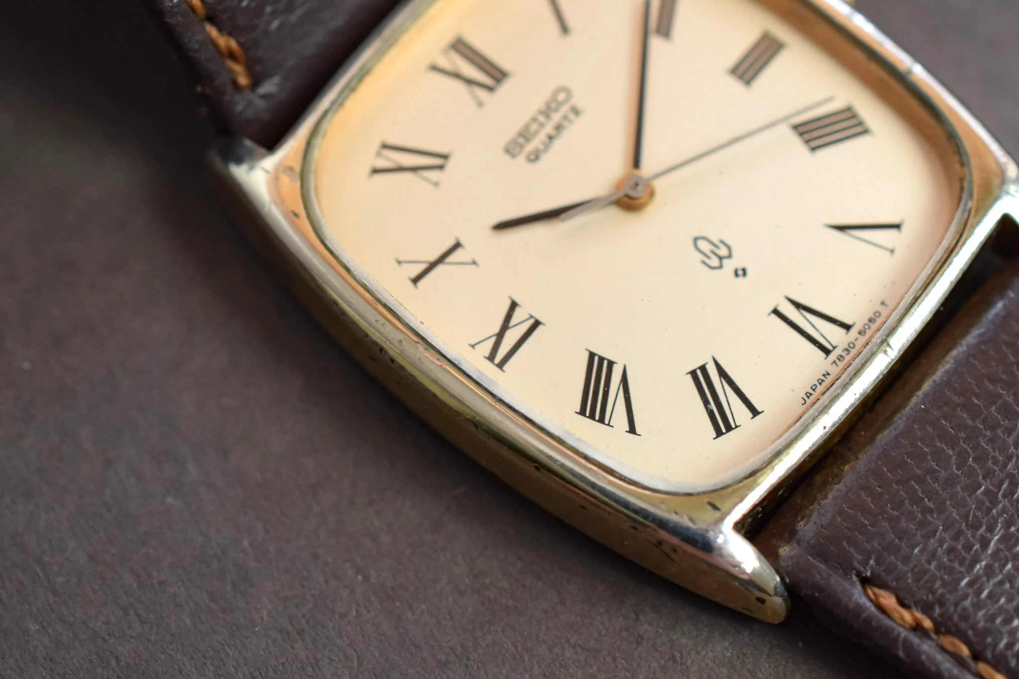 1979 Seiko Champagne Roman SGP Tonneau - Image 6