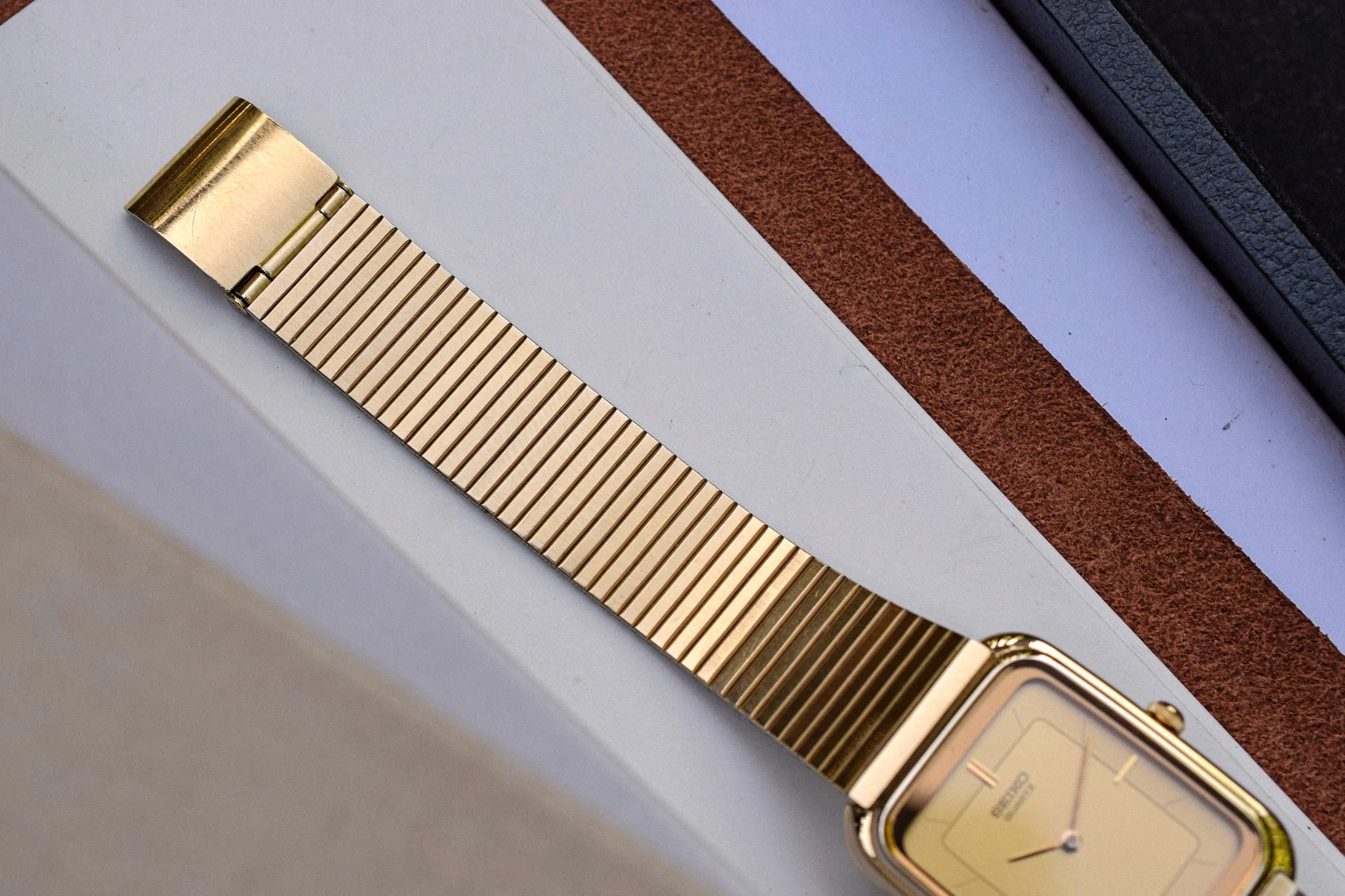 1984 Seiko Cushion Tank - Image 5