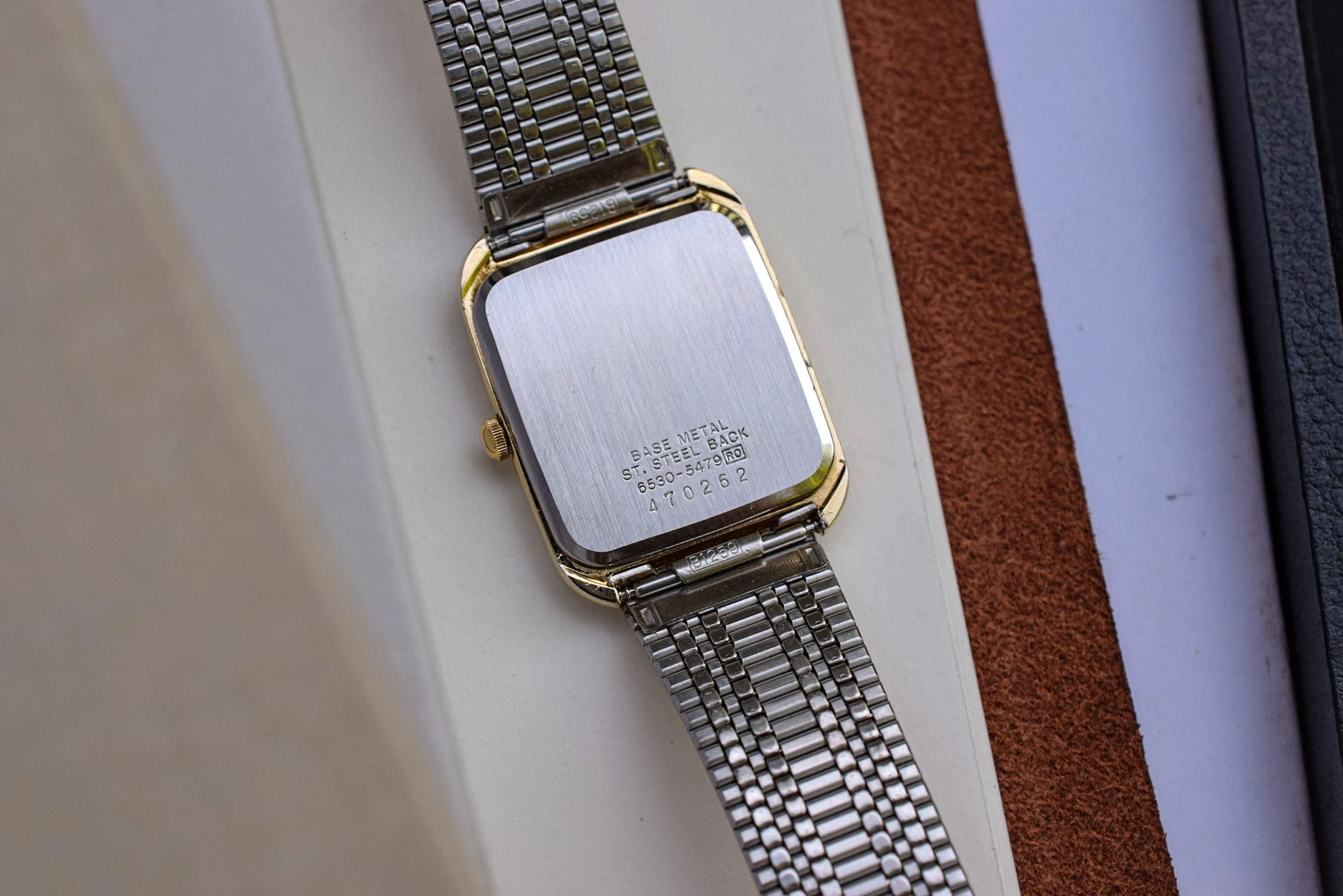 1984 Seiko Cushion Tank - Image 9