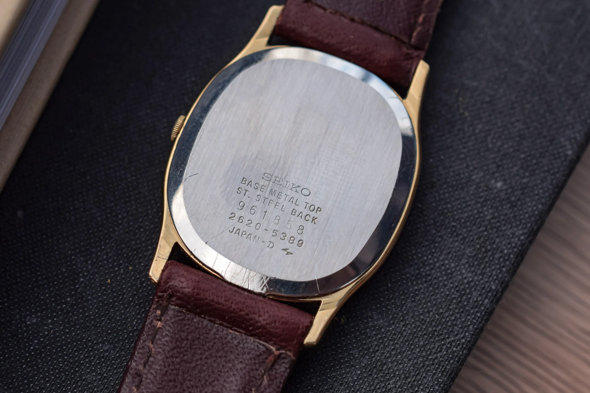 1979 Seiko Ellipse Patina Linen Dial - Image 7