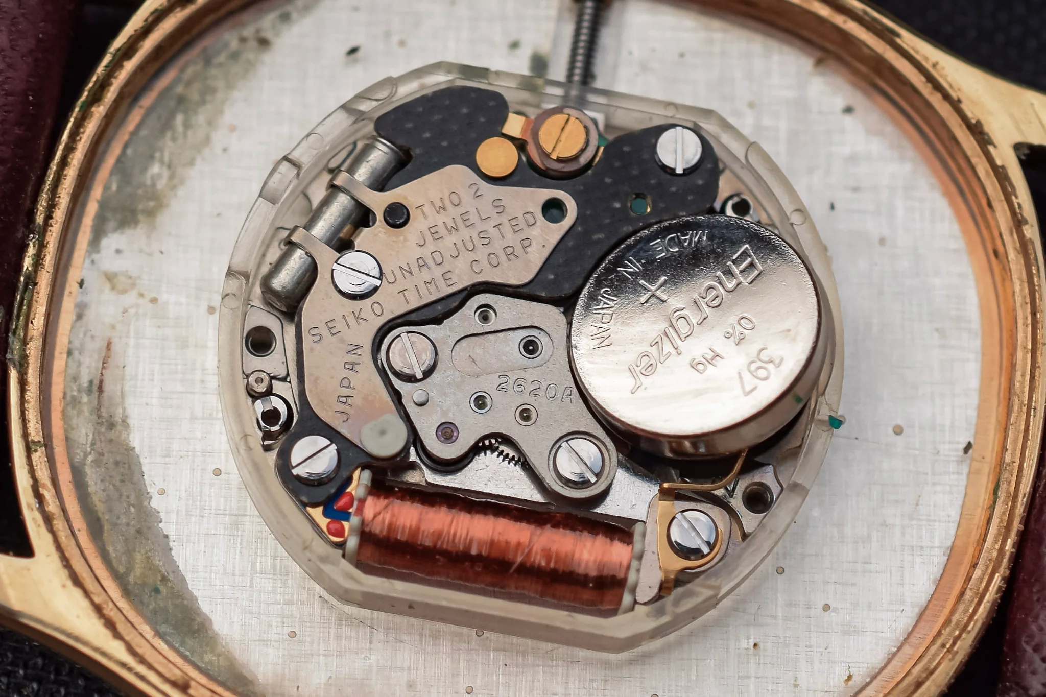1979 Seiko Ellipse Patina Linen Dial - Image 8