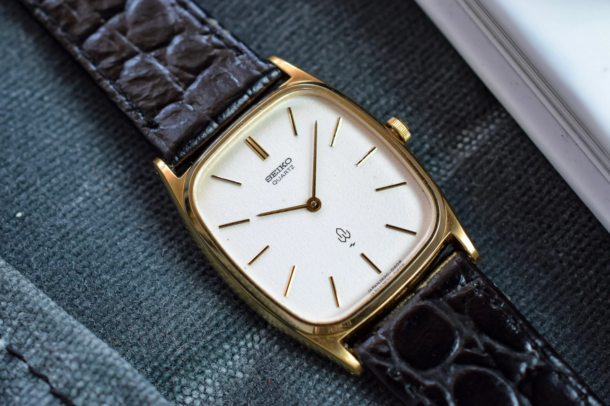 1979 Seiko SilverWave Frosted Ellipse - Image 3