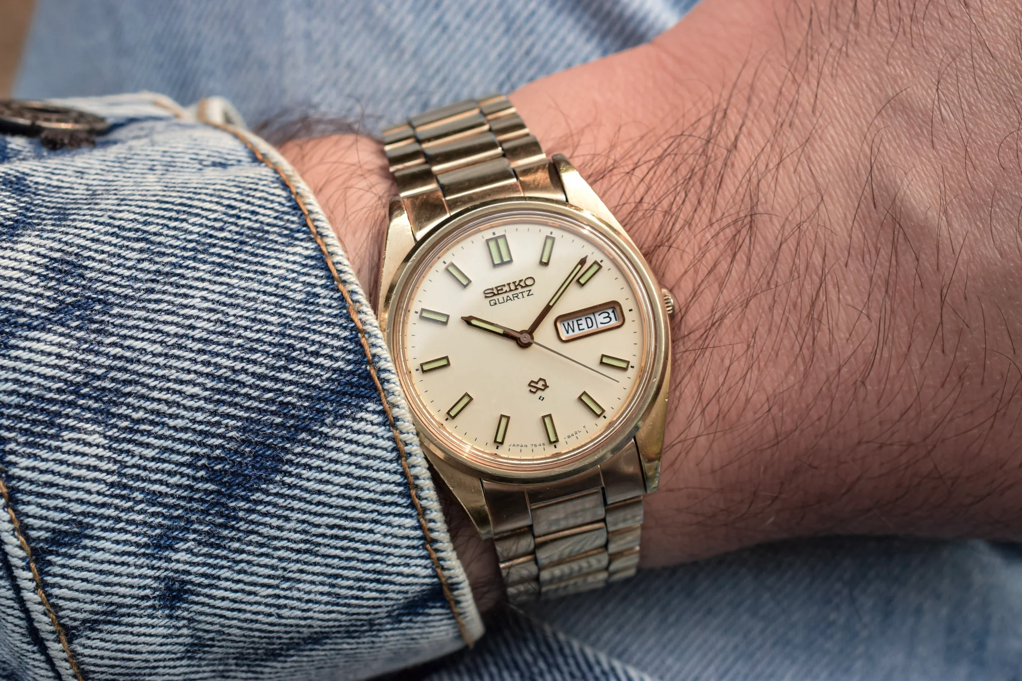 1979 Seiko SQ Wide Boy Red Block Sunday - Image 4