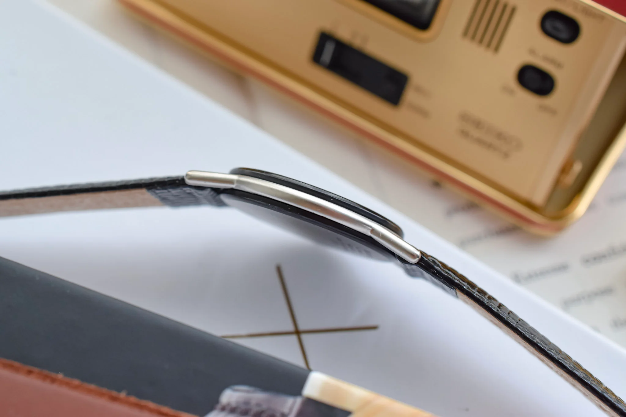 1980 Seiko Bauhaus Black Chrome Plated Bezel - Image 4