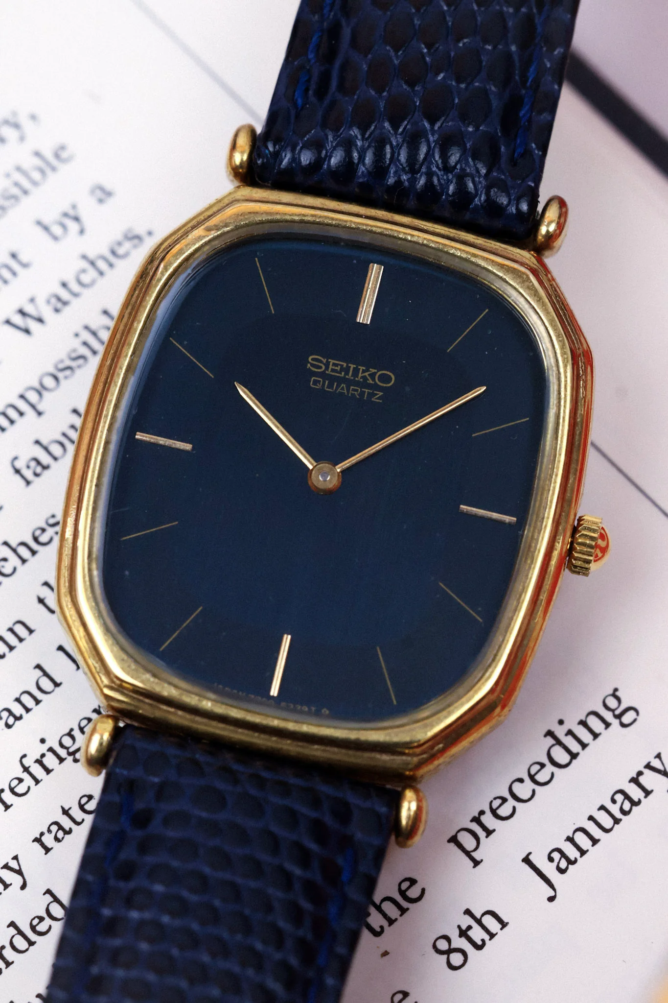 1980 Seiko Blue Octo - Image 4