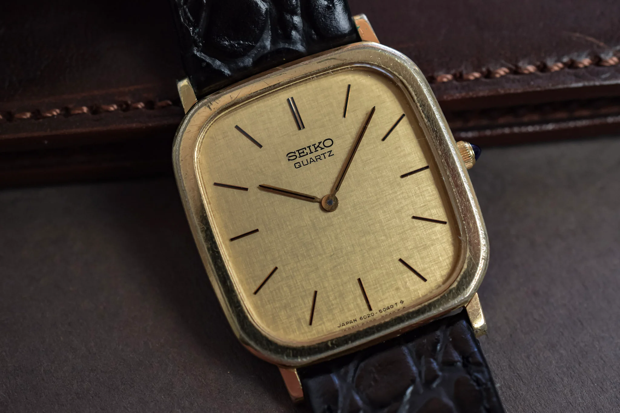 1980 Seiko Champagne Linen TV - Image 3