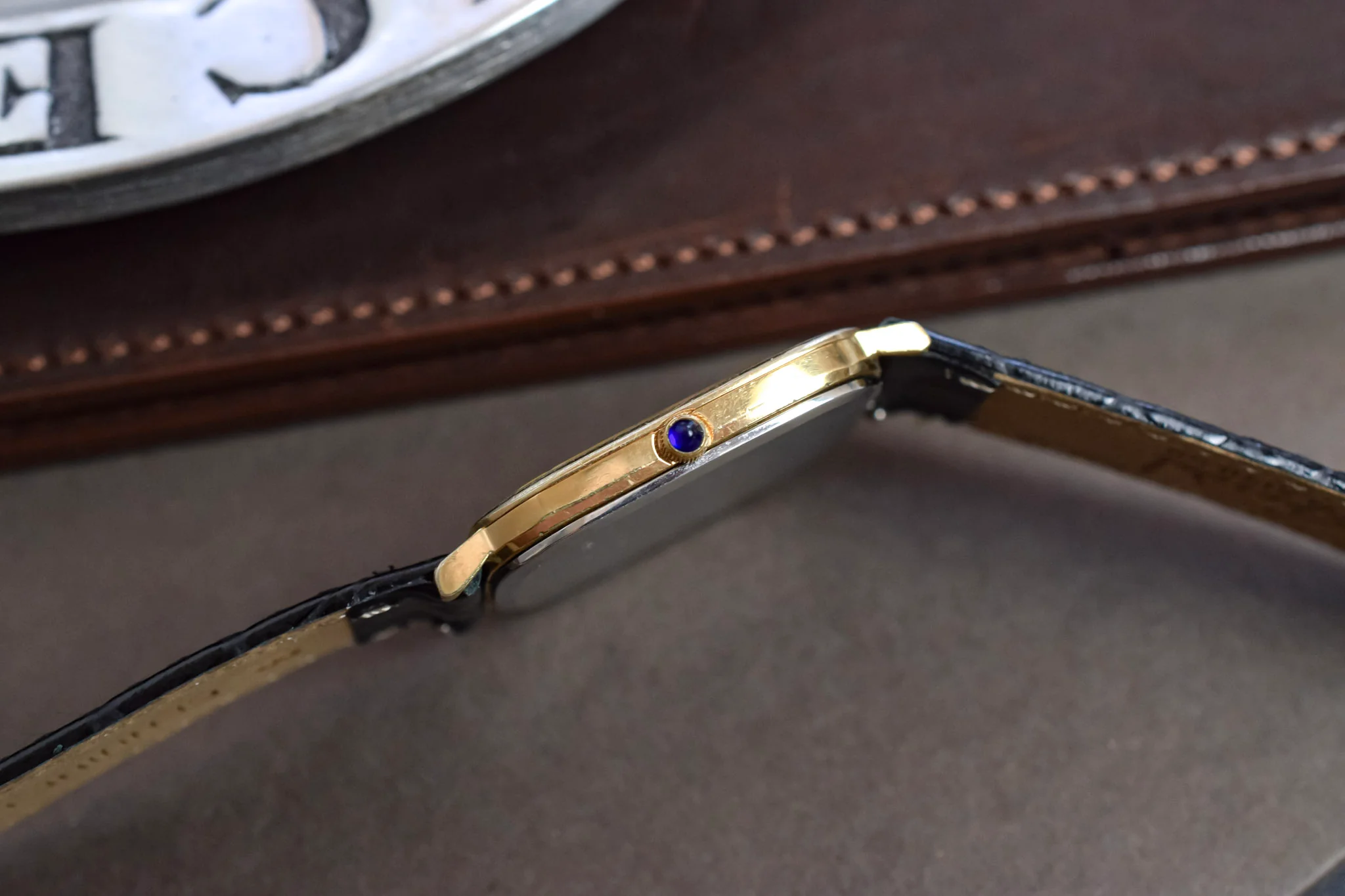 1980 Seiko Champagne Linen TV - Image 4
