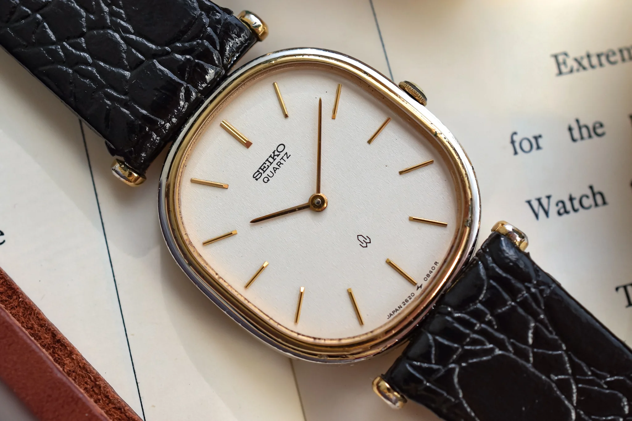 1980 Seiko Hooded Lug Ellipse - Image 3