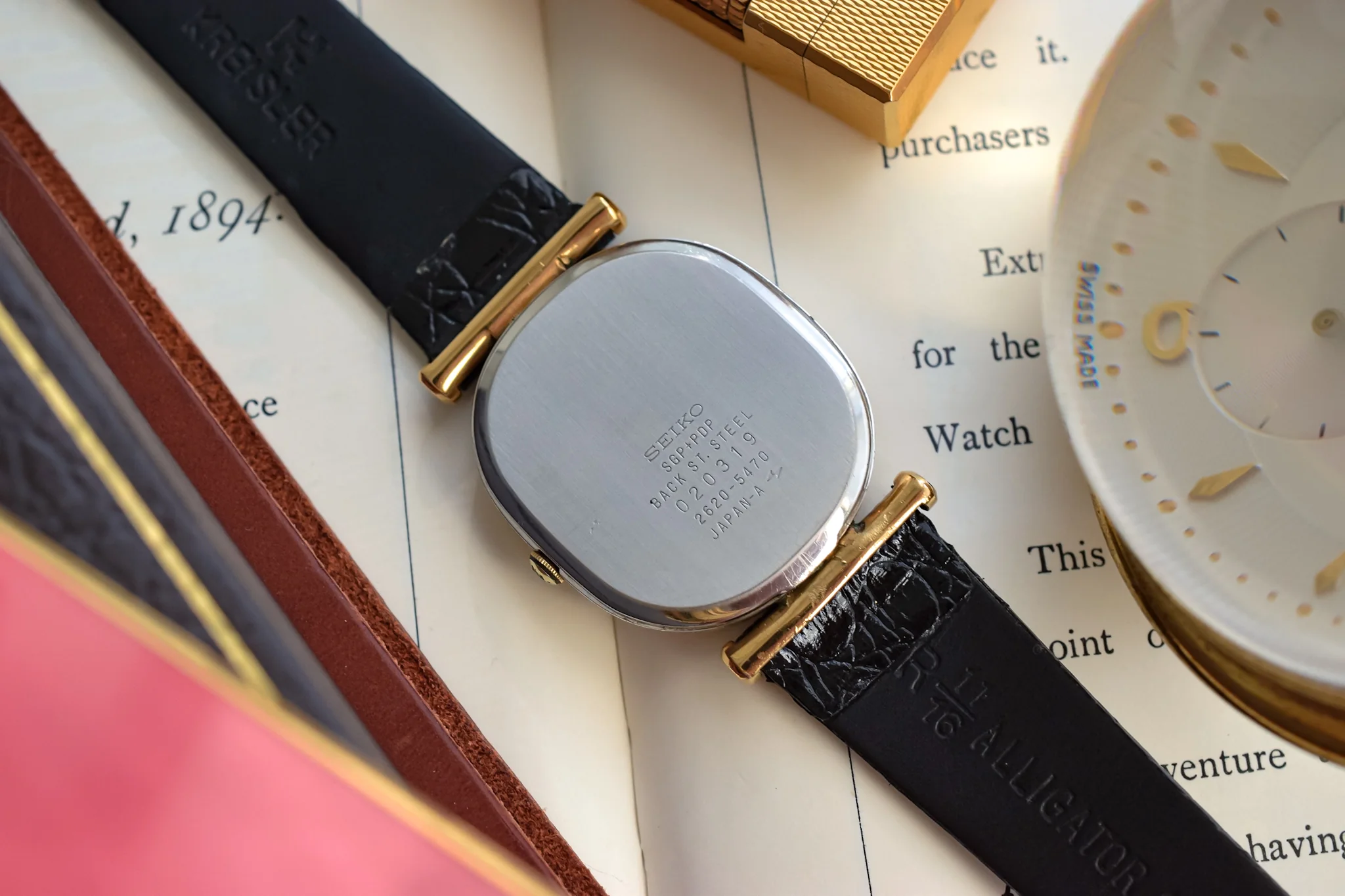 1980 Seiko Hooded Lug Ellipse - Image 9