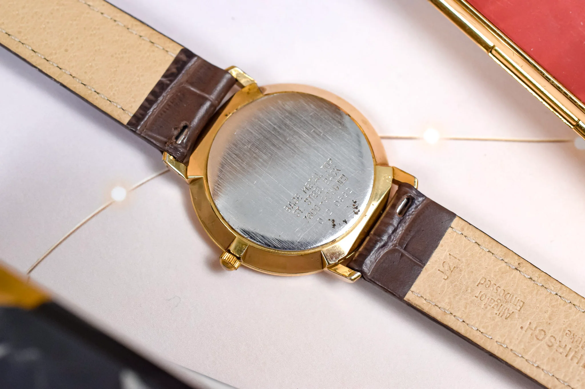 1980 Seiko Roman Coin Edge Bezel Calatrava - Image 7