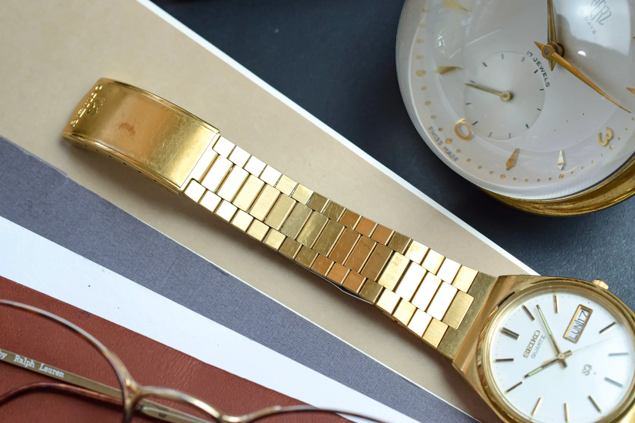 1980 Seiko SQ Cushion Day-Date - Image 8