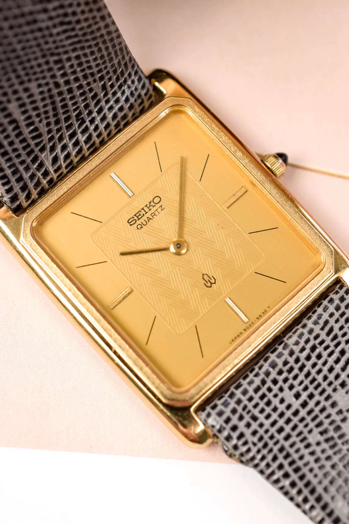 1980 SGP30 Seiko Champagne Jumbo Tank - Image 3