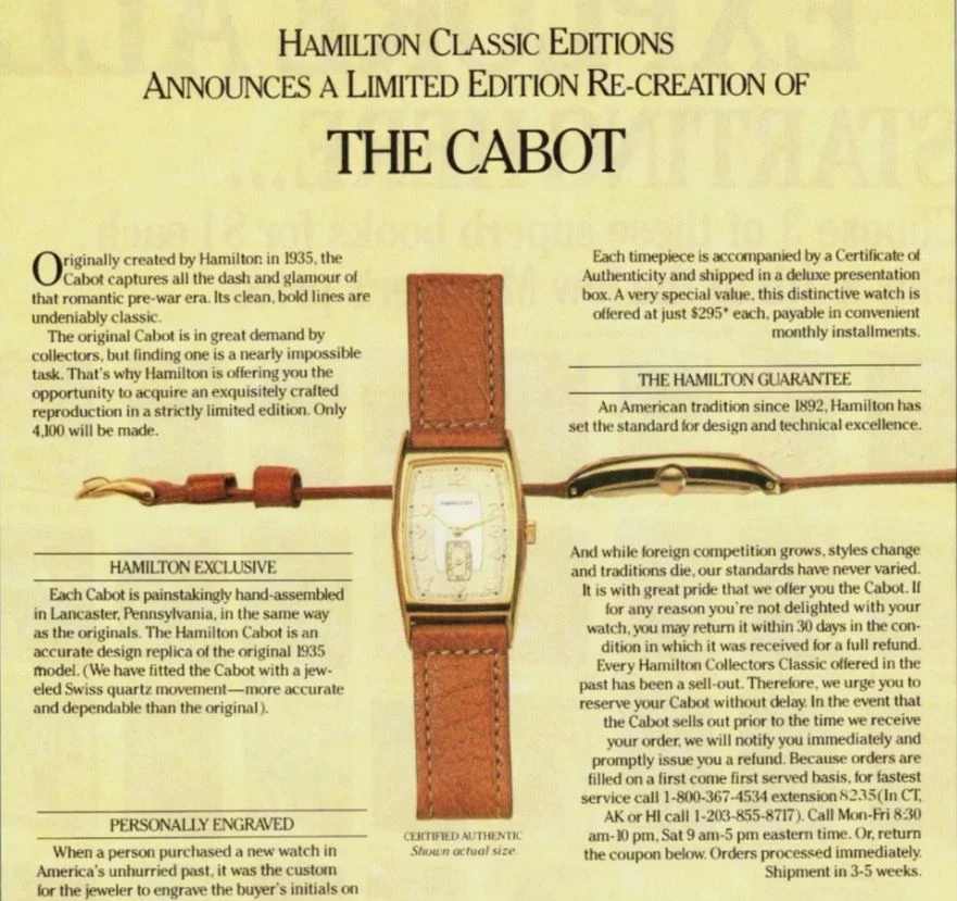 1980s Hamilton Cabot Registered Edition - Full Set - Image 12