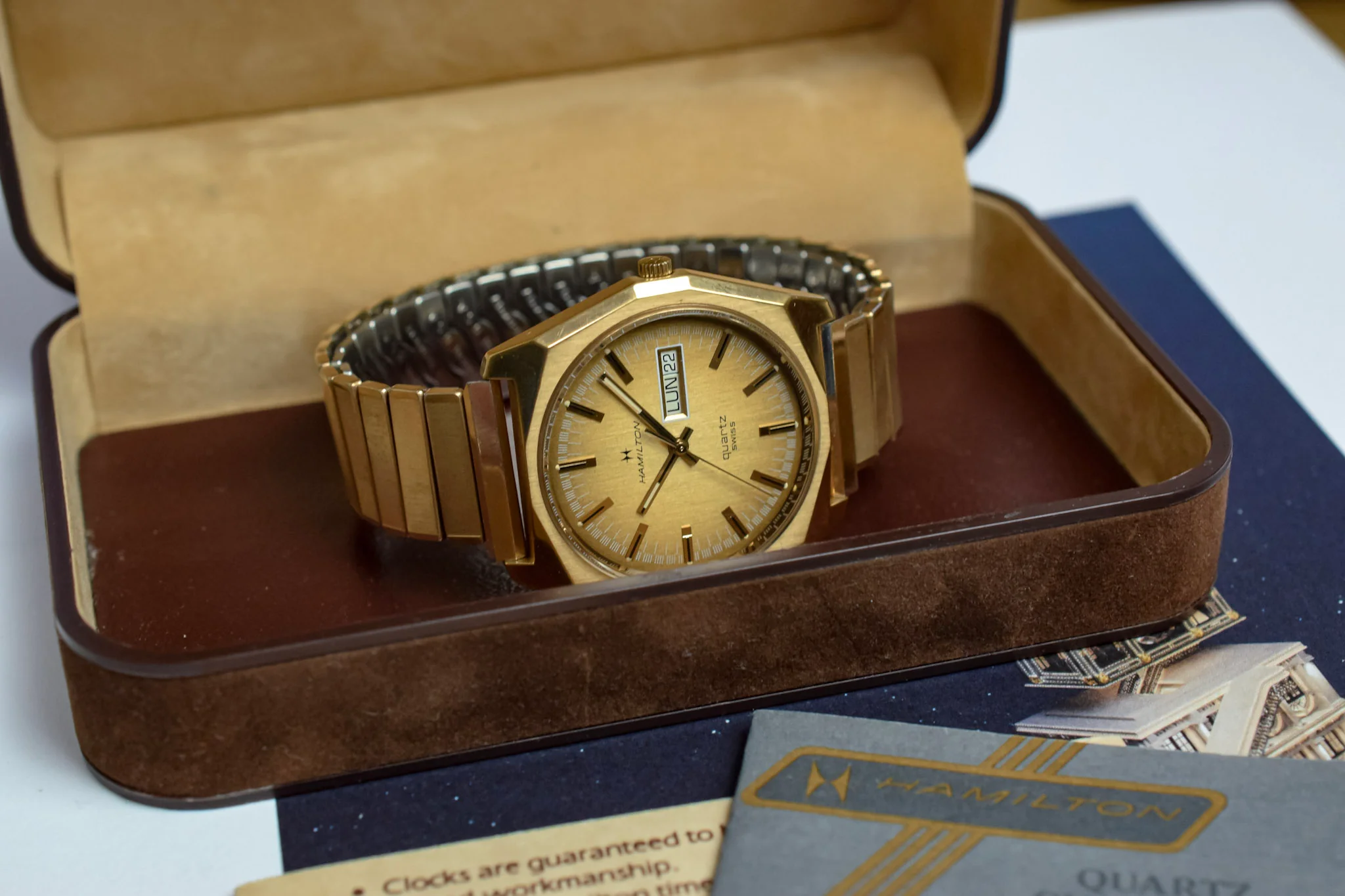 1980s Hamilton Masterpiece BF Goodrich Service Award - Full Set - Image 10