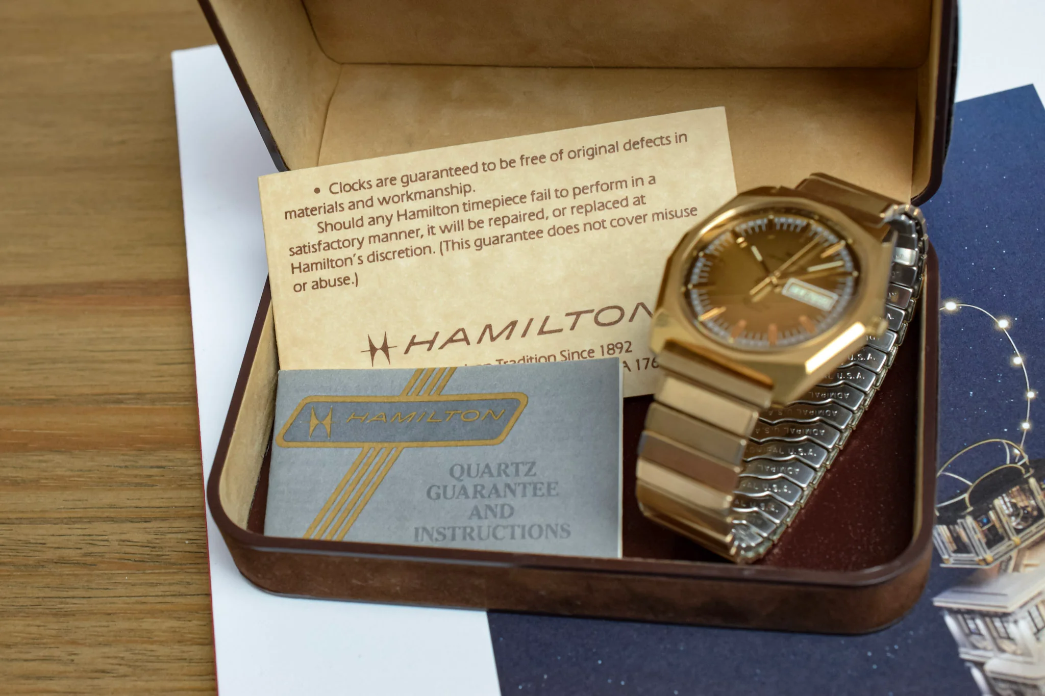 1980s Hamilton Masterpiece BF Goodrich Service Award - Full Set - Image 11
