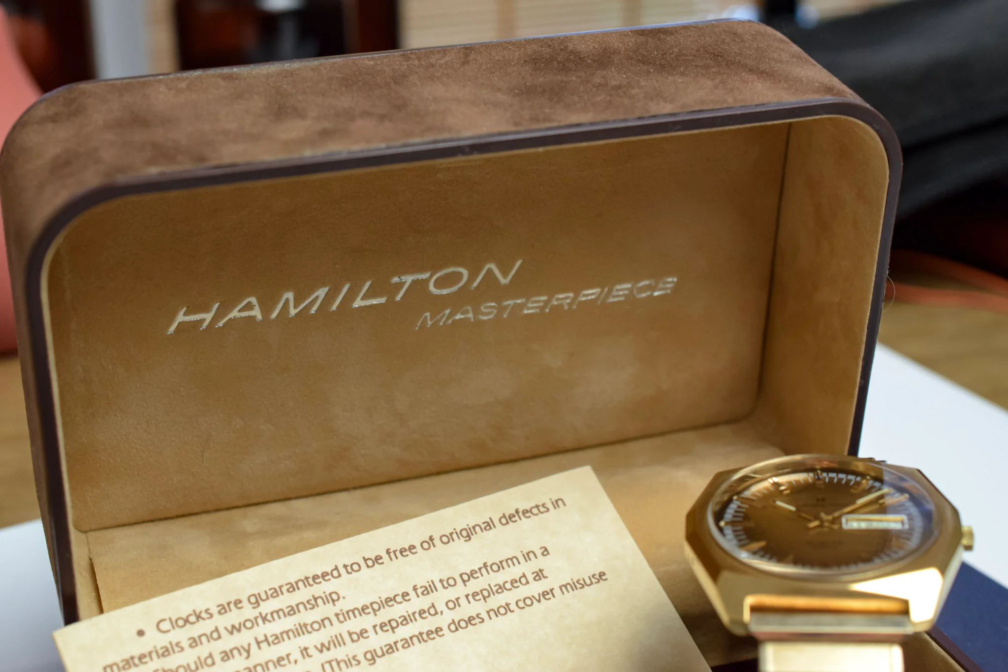 1980s Hamilton Masterpiece BF Goodrich Service Award - Full Set - Image 12