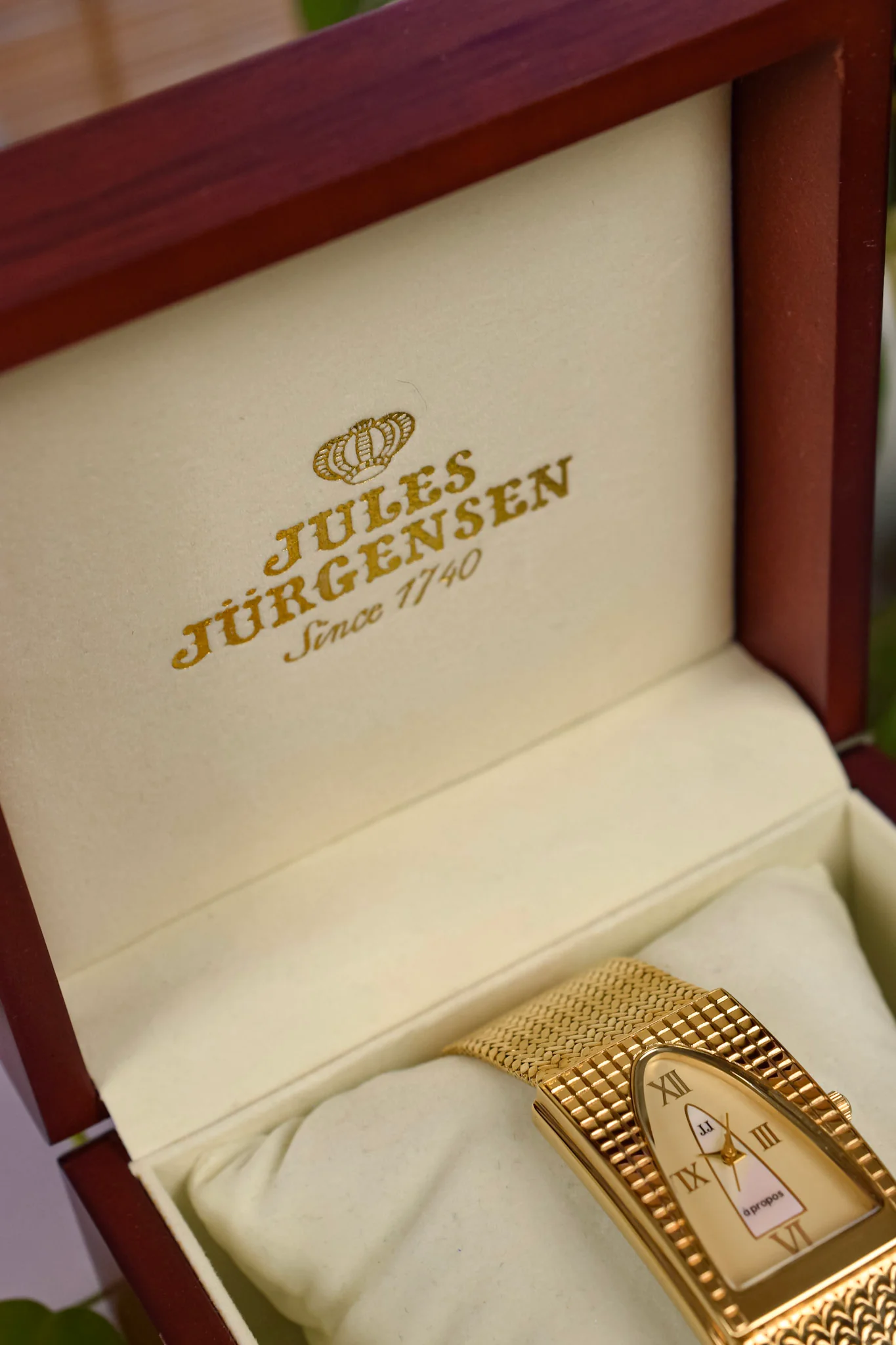 1980s Jules Jurgensen Quartz A Propos - New Old Stock - Image 5