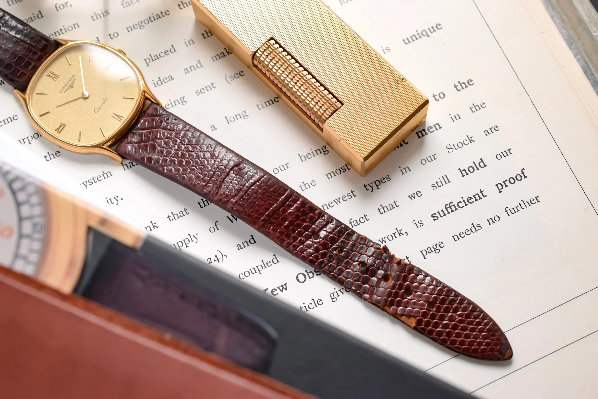 1980s Longines Sparkle Dial Quartz - Full Set - Image 11