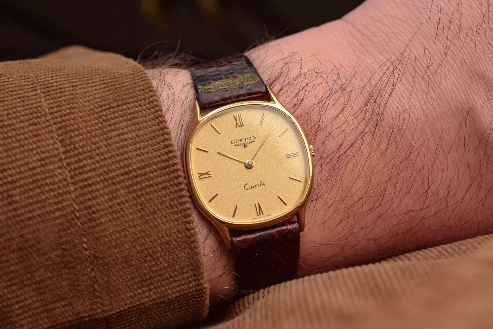 1980s Longines Sparkle Dial Quartz - Full Set - Image 2