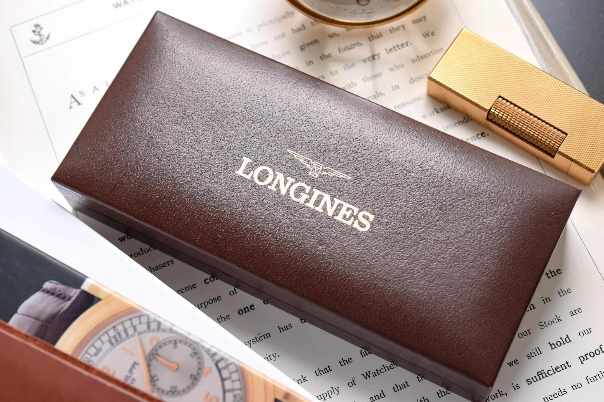 1980s Longines Sparkle Dial Quartz - Full Set - Image 6