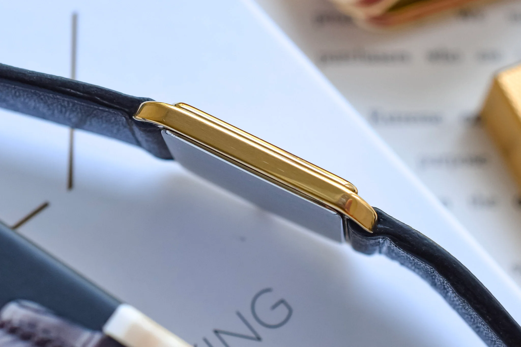 1980s Omega De Ville Champagne Bark Dial Rivoli - Image 5