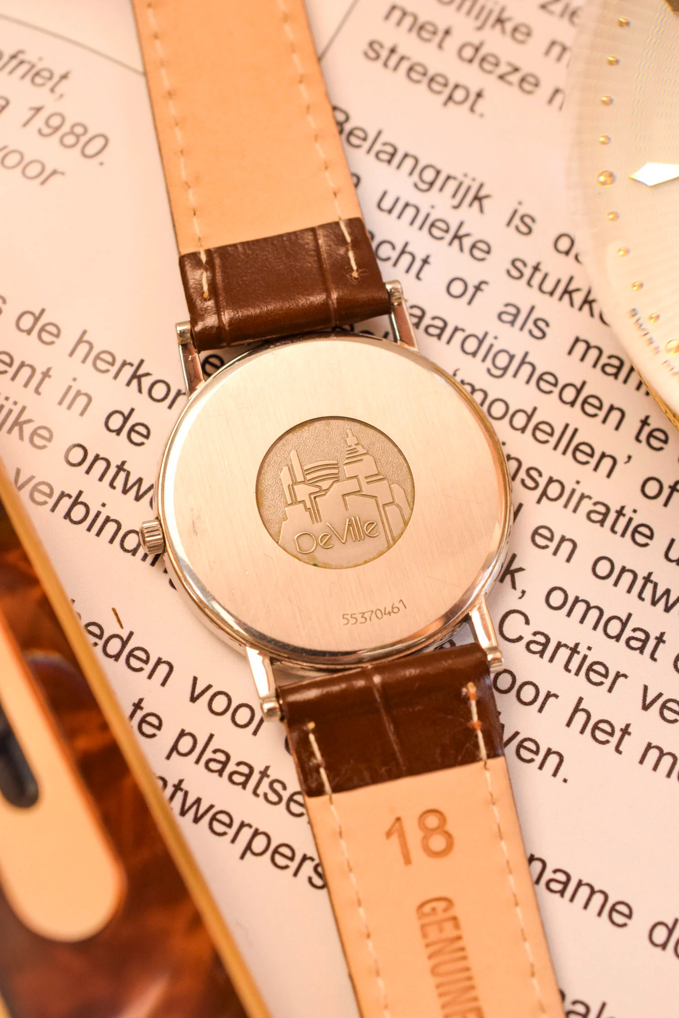 1980s Omega De Ville Quartz Calatrava - Image 6