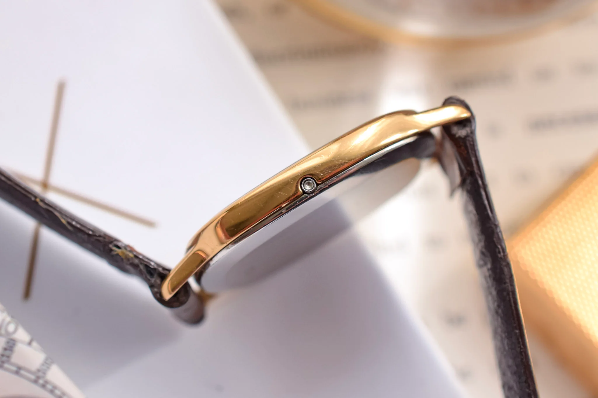 1980s Omega De Ville Smoked Dial Les Genevoises - Image 4