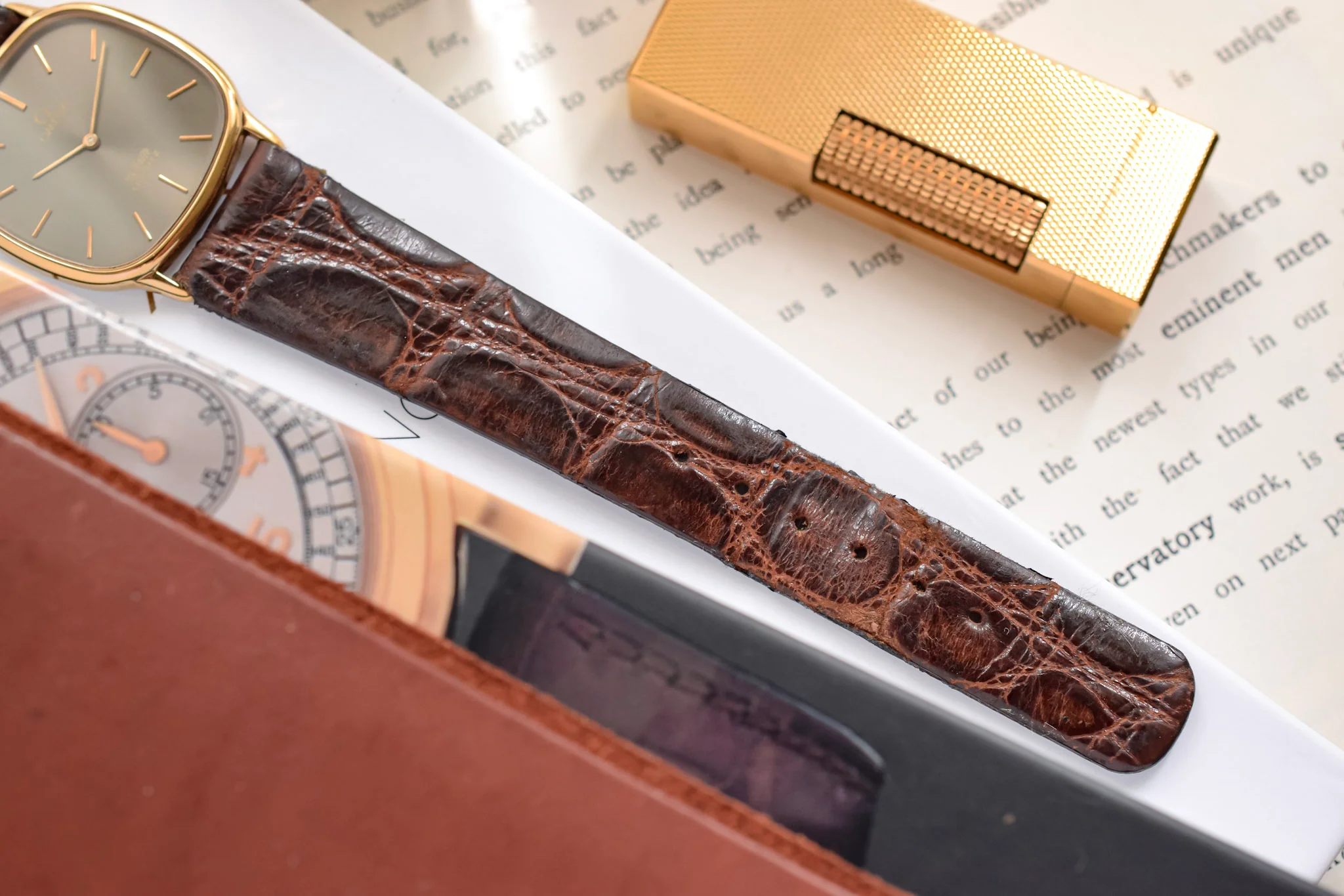 1980s Omega De Ville Smoked Dial Les Genevoises - Image 8