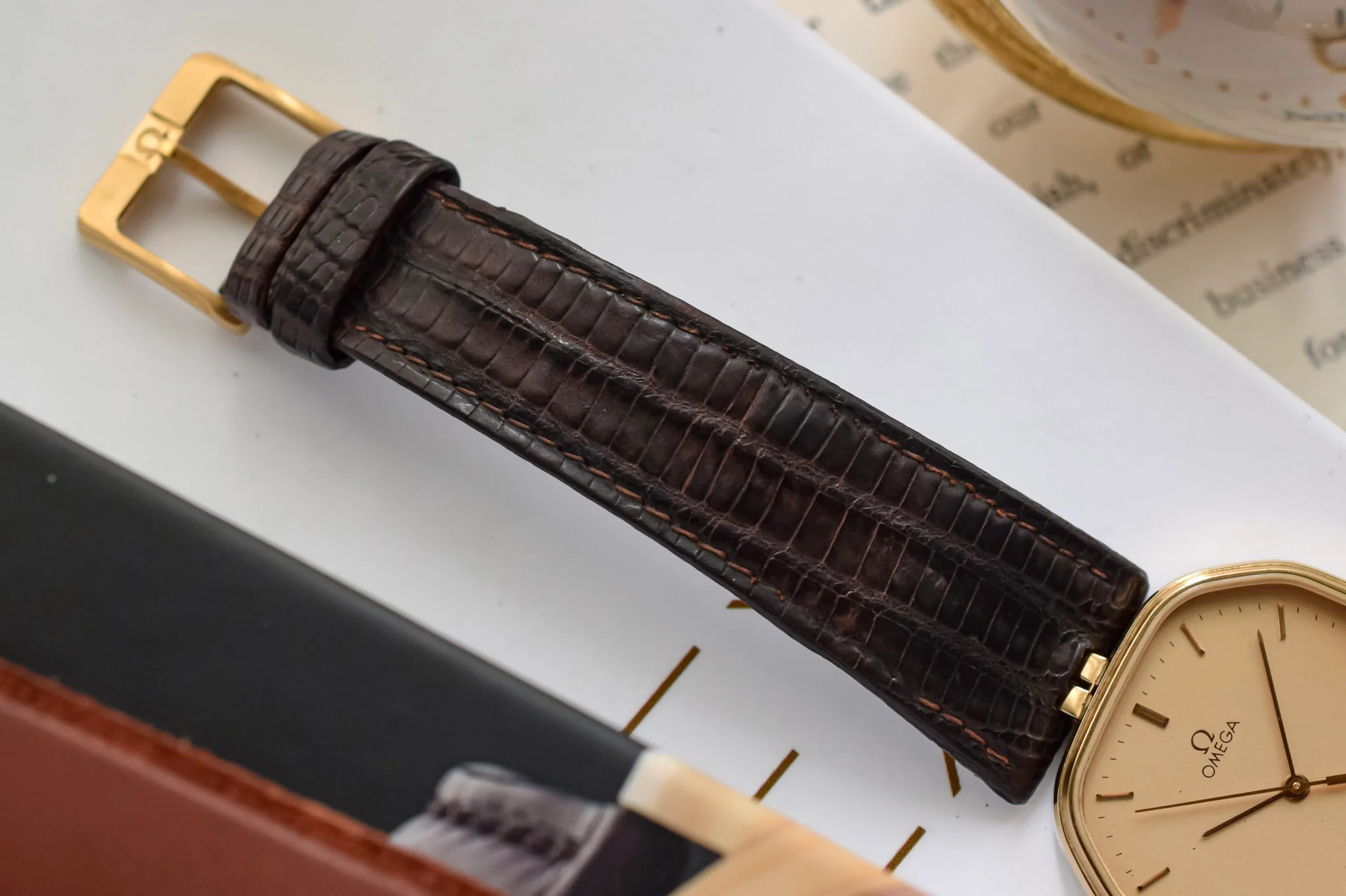 1980s Omega De Ville Vendome Lug Octo - Image 6