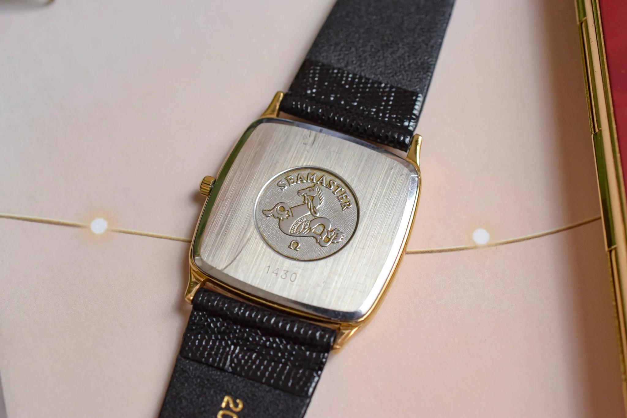 1980s Omega Seamaster Monaco - Black Strap - Image 6