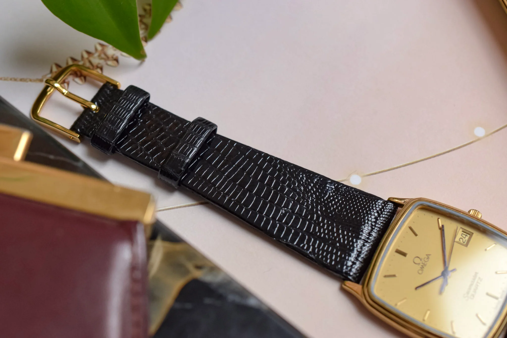 1980s Omega Seamaster Monaco - Black Strap - Image 7