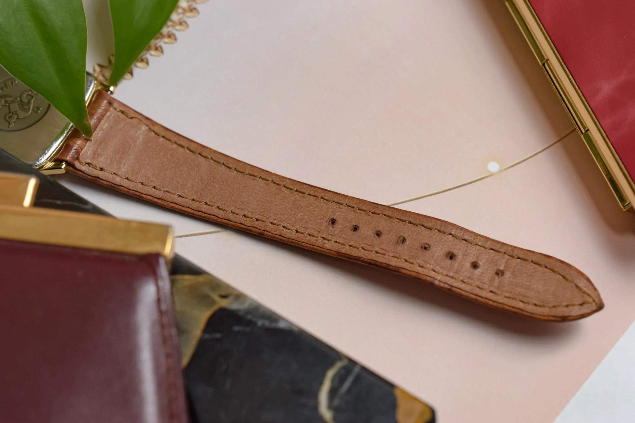 1980s Omega Seamaster Monaco - Brown Strap - Image 10