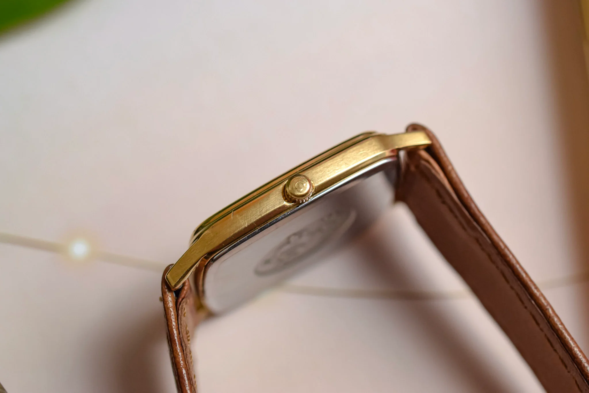 1980s Omega Seamaster Monaco - Brown Strap - Image 4