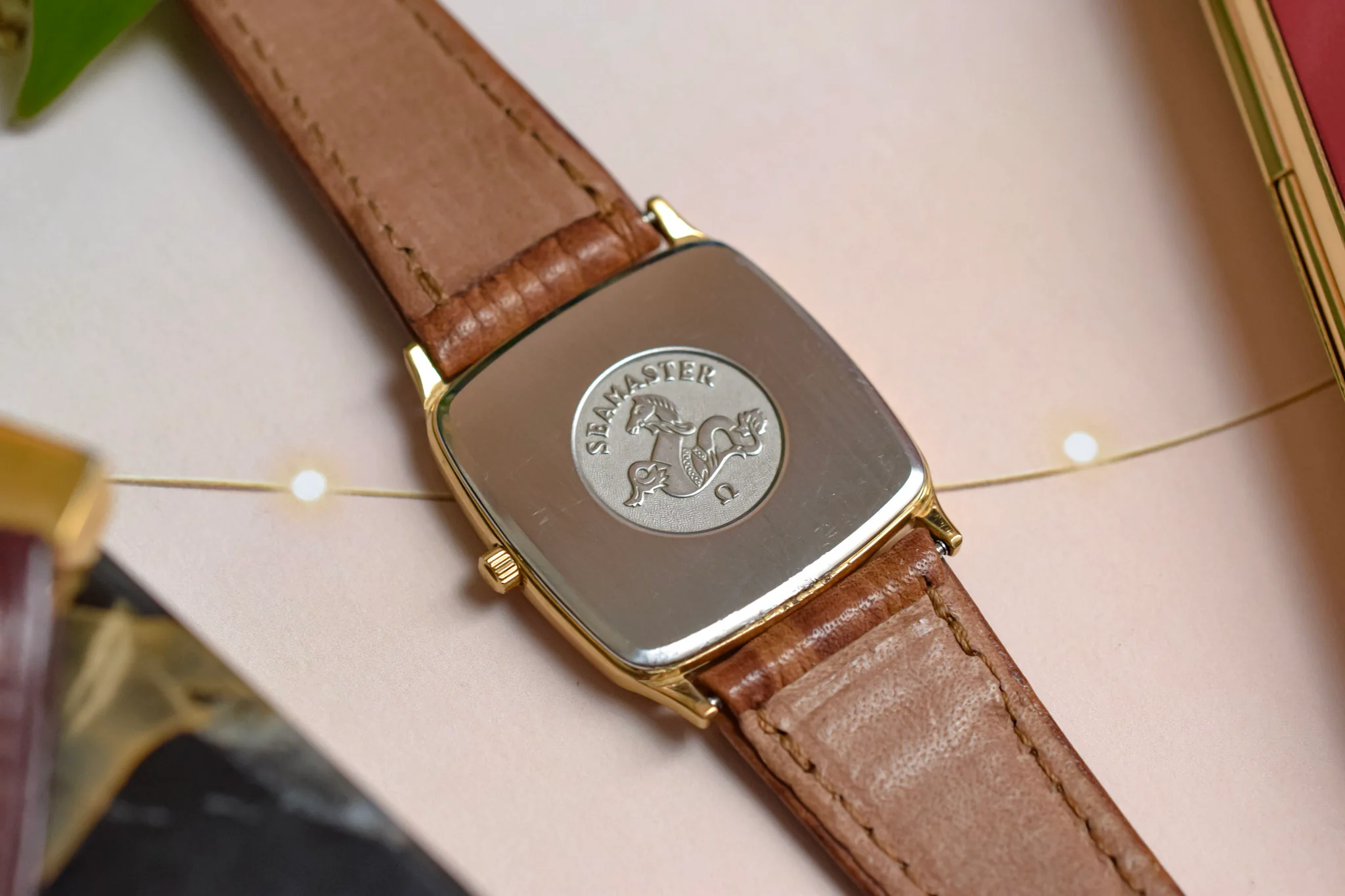 1980s Omega Seamaster Monaco - Brown Strap - Image 6