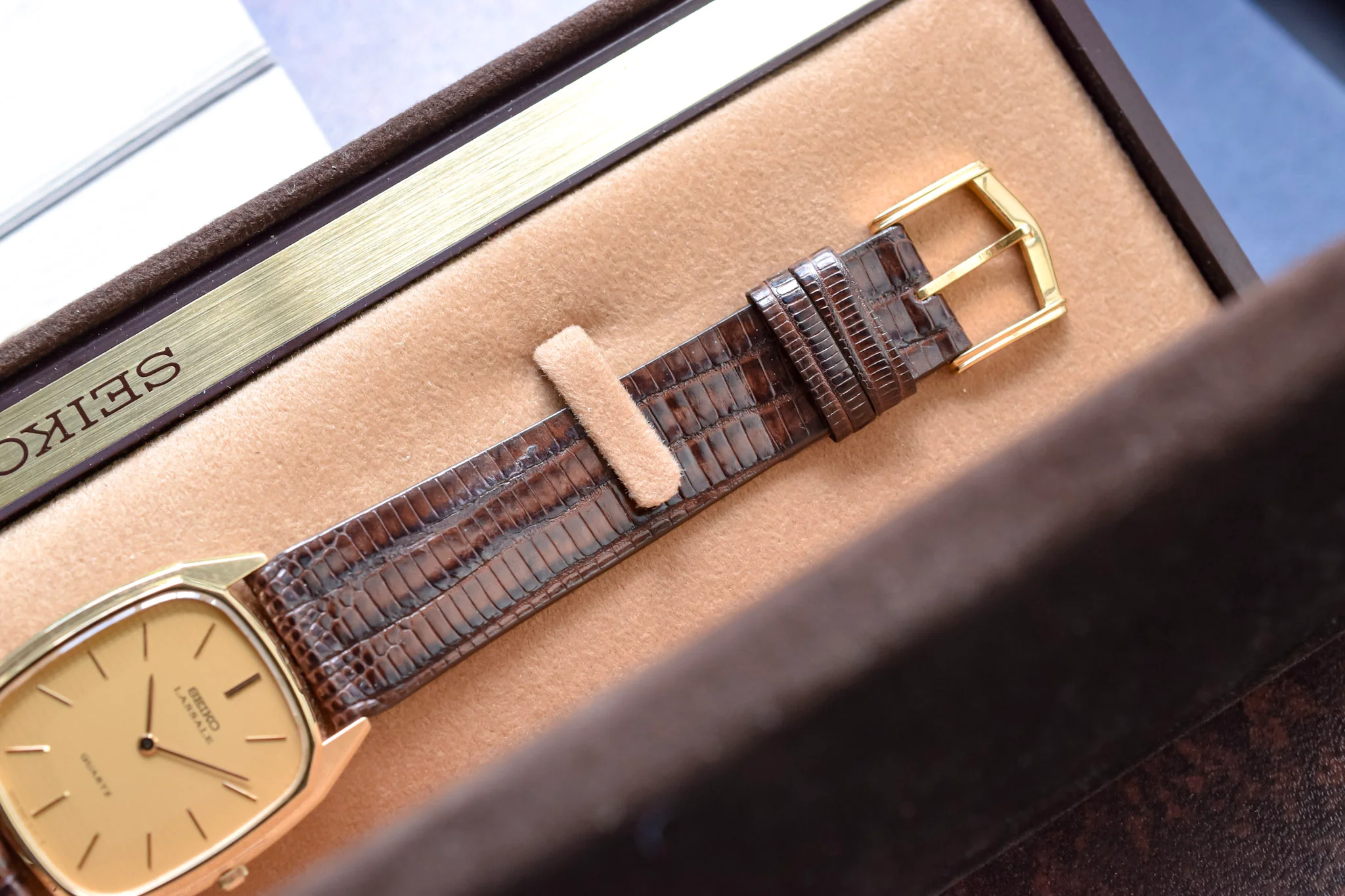 1981 NOS Seiko Lassale Champagne Octo - Image 5