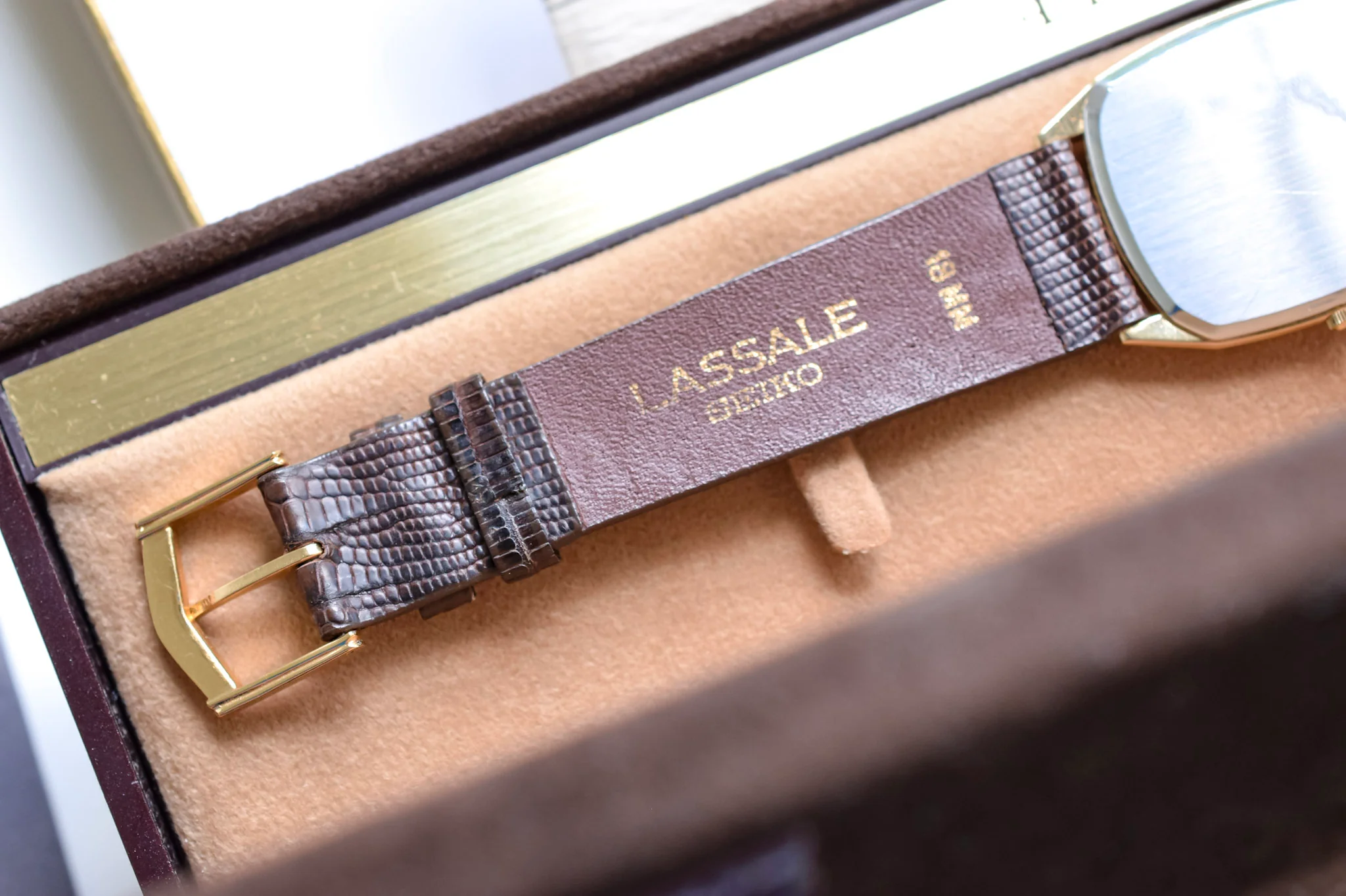 1981 NOS Seiko Lassale Champagne Octo - Image 6