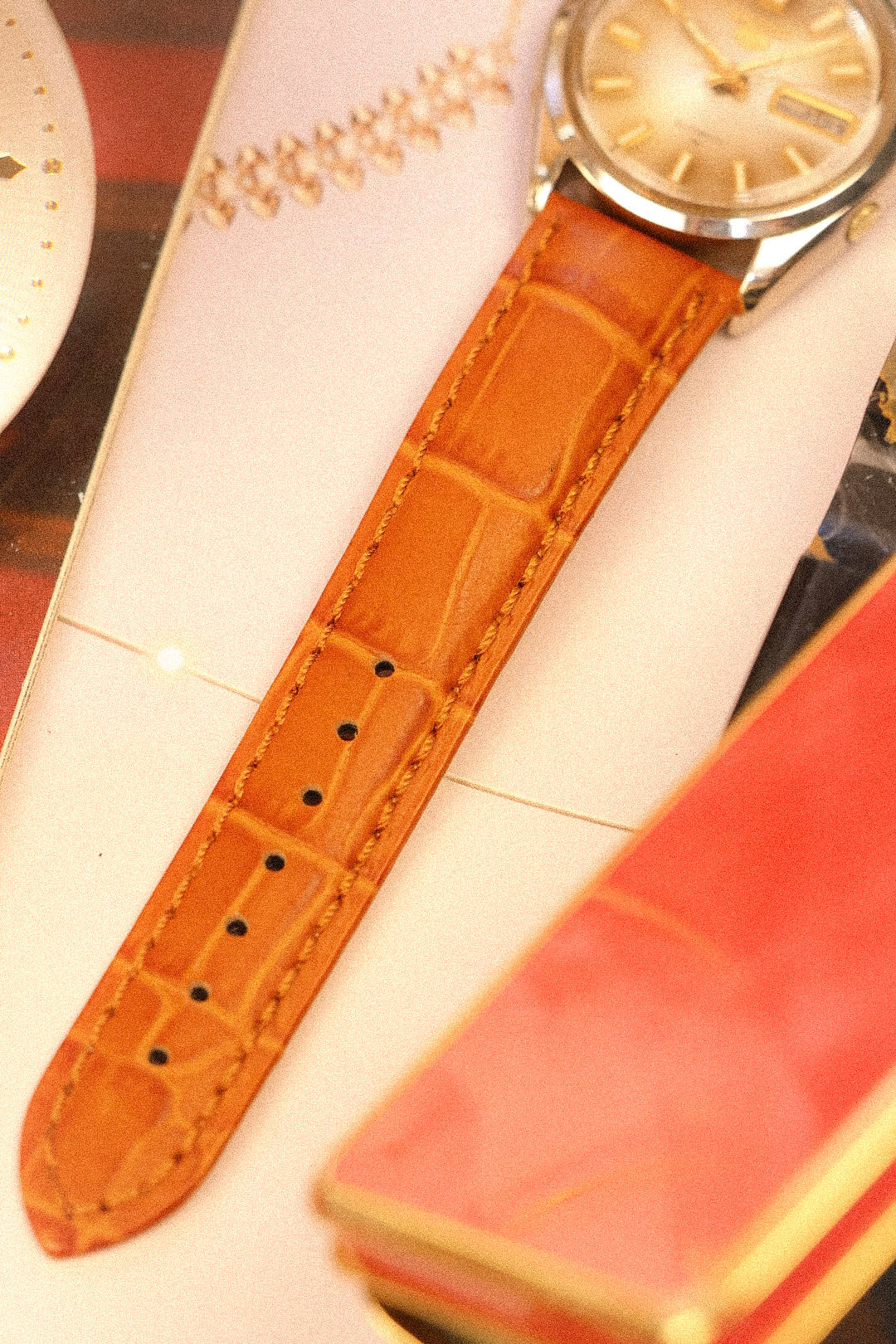 1981 Seiko 5 Automatic Patina Dial Arabic Day-Date - Image 11