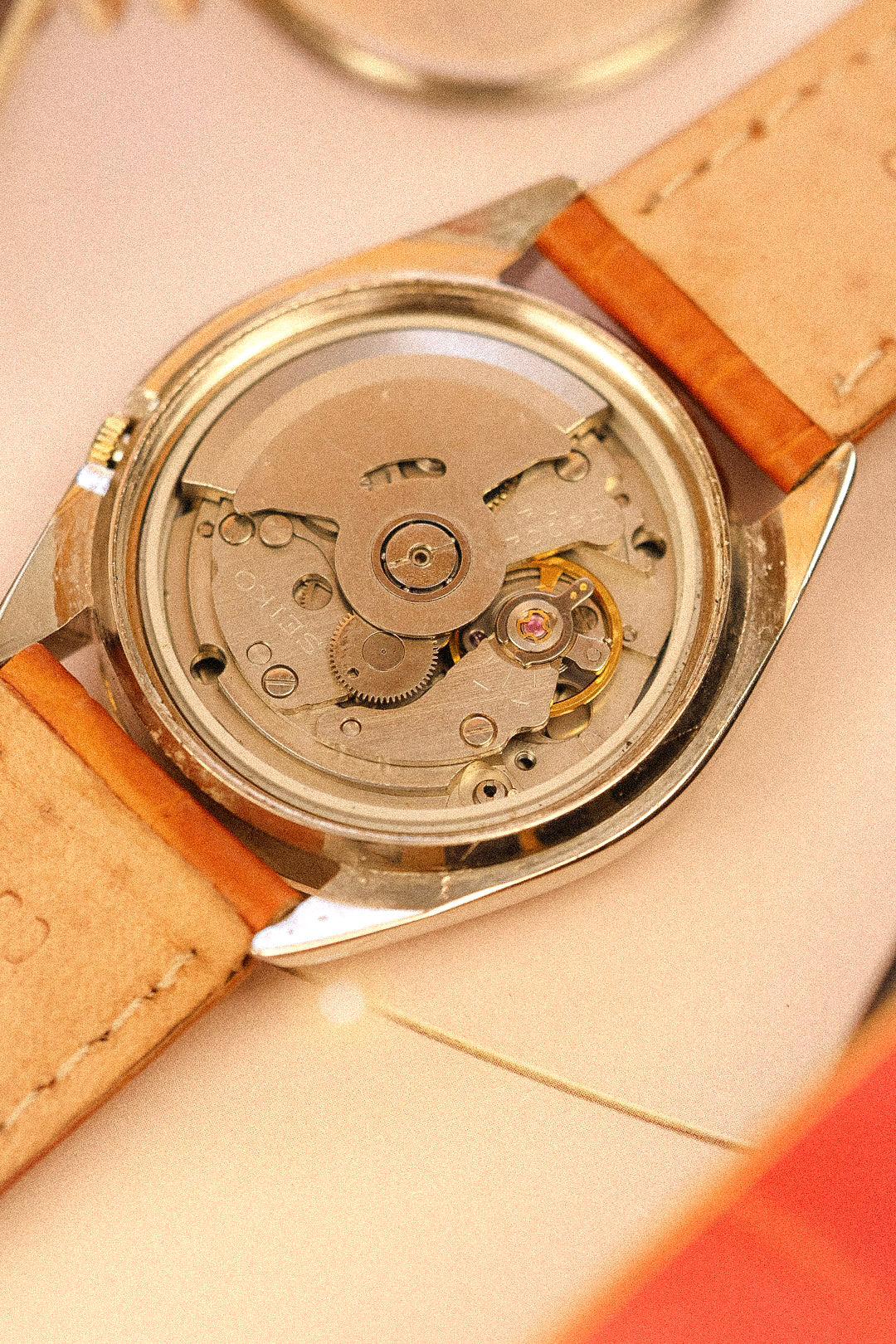 1981 Seiko 5 Automatic Patina Dial Arabic Day-Date - Image 7