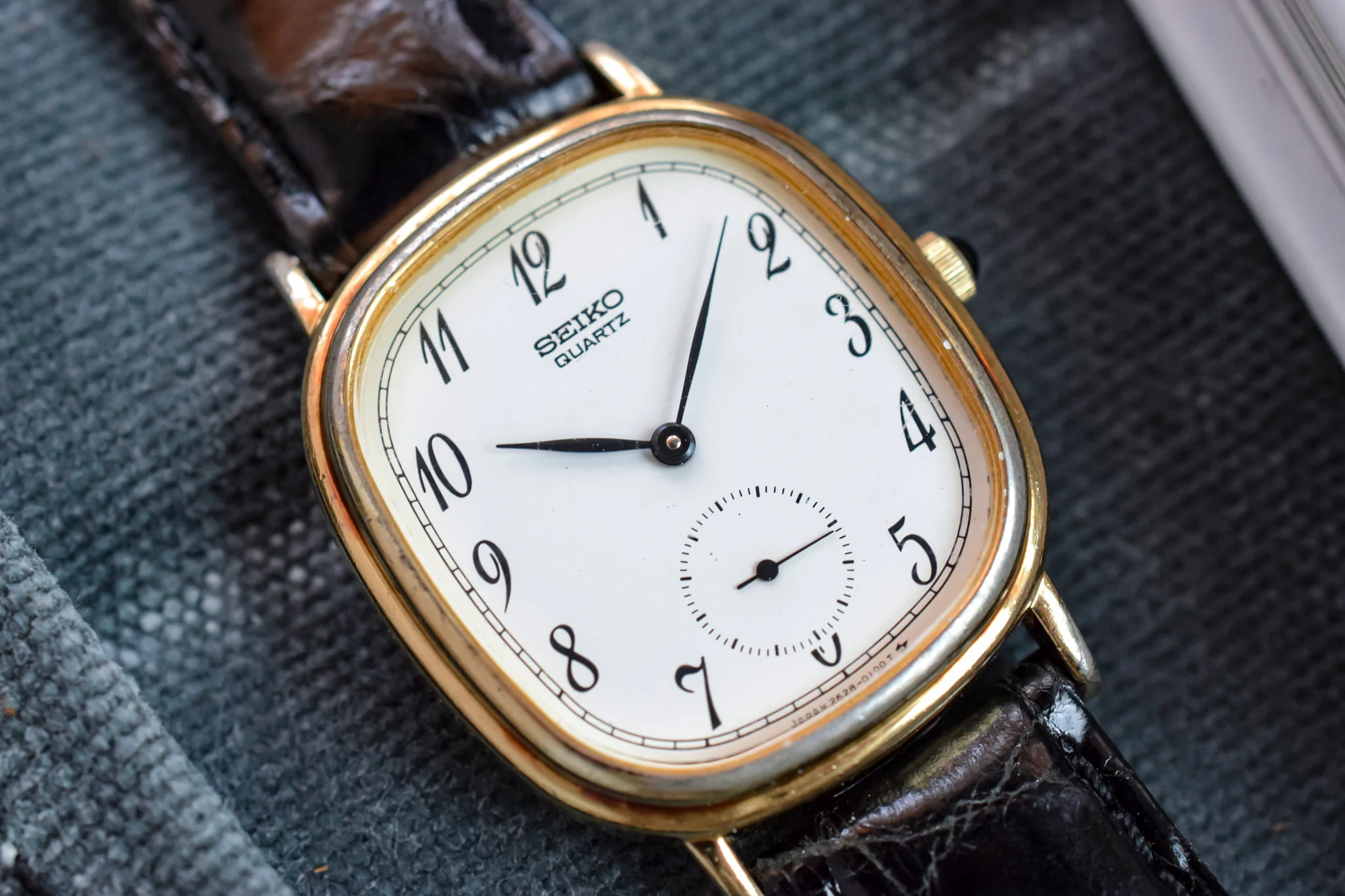 1981 Seiko Breguet Numerals Sub Seconds Ellipse - Image 3